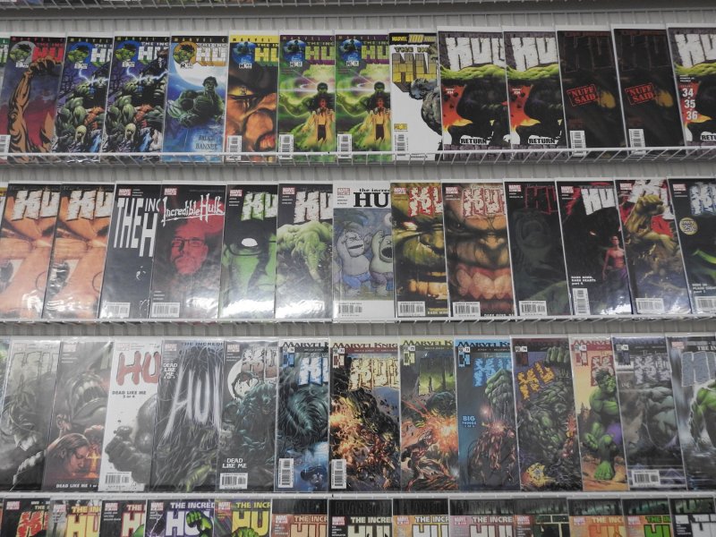 Huge Lot of 130 Comics W/ ALL INCREDIBLE HULK!!! Avg. VF/NM Condition!