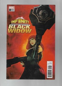 INFINITY COUNTDOWN: BLACK WIDOW #1 - VARIANT COVER! - (9.2) 2018