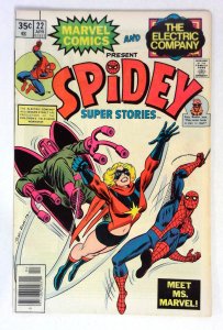 Spidey Super Stories #22 (1977) Ms. Marvel John Romita Marvel VF