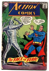 ACTION COMICS #349 comic book 1967-SUPERMAN MEETS THE MUMMY