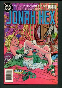 Jonah Hex #87 ( 4.0 VG  ) Ed Hannigan Cover / Newsstand / October 1984