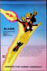 JUSTICE MACHINE Comic 10 — Tony Isabella & Mike Gustovich — 1987 Comico VF+ Cond