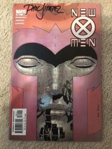 Marvel New X-Men 132 Signed By Phil Jimenez