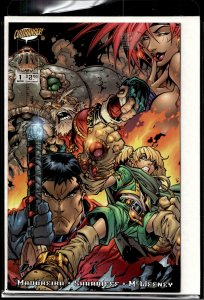 Battle Chasers #1 (1998) Battle Chasers [Key Issue]