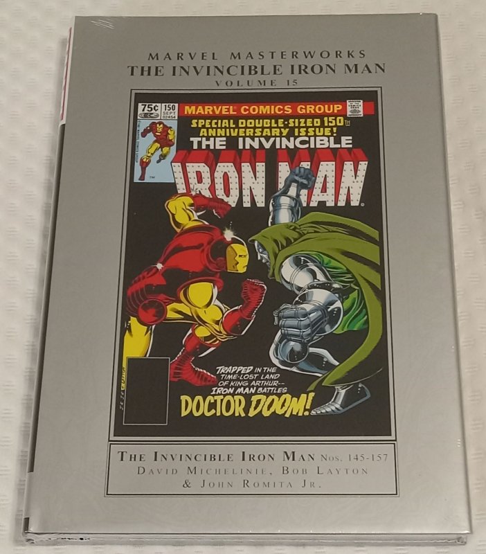 Marvel Masterworks: Iron Man volume 15 (#145-157) Michelinie/Layton