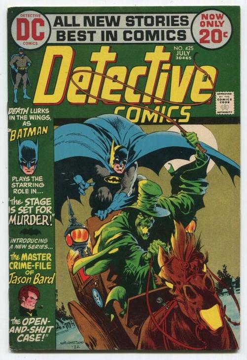 DETECTIVE COMICS #425 Classic Bernie Wrightson cover Bronze Age DC