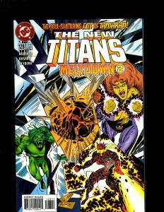 8 The New Titans DC Comics Comic Books #123 124 125 126 127 128 129 130 J369