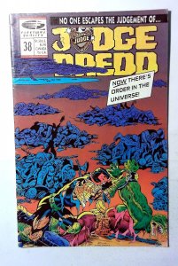 Judge Dredd #38 (1989) Fleetway Quality 1st Print Comic Book