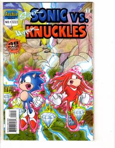 Super Sonic Vs. Hyper Knuckles # 1 NM Archie Adventure Series Comic Book J233