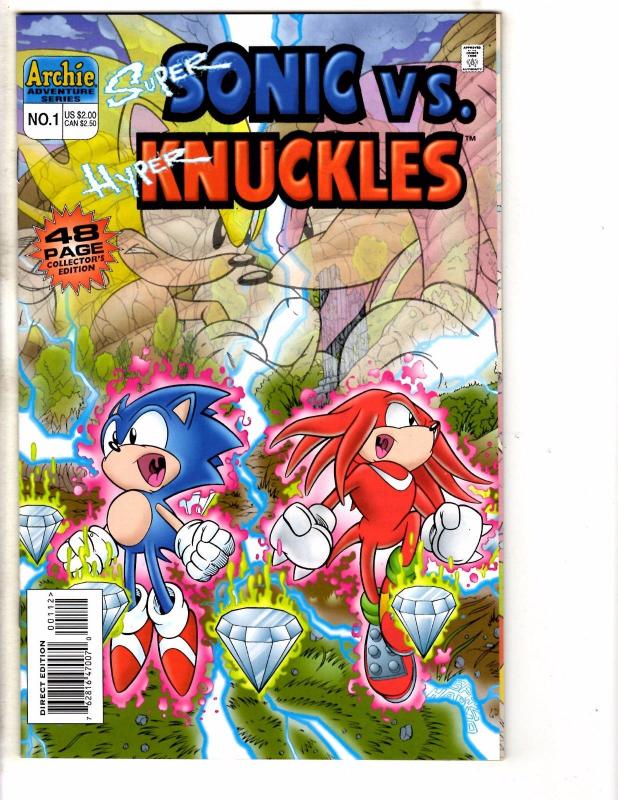 Hedgehogs Can't Swim: Super Sonic vs. Hyper Knuckles