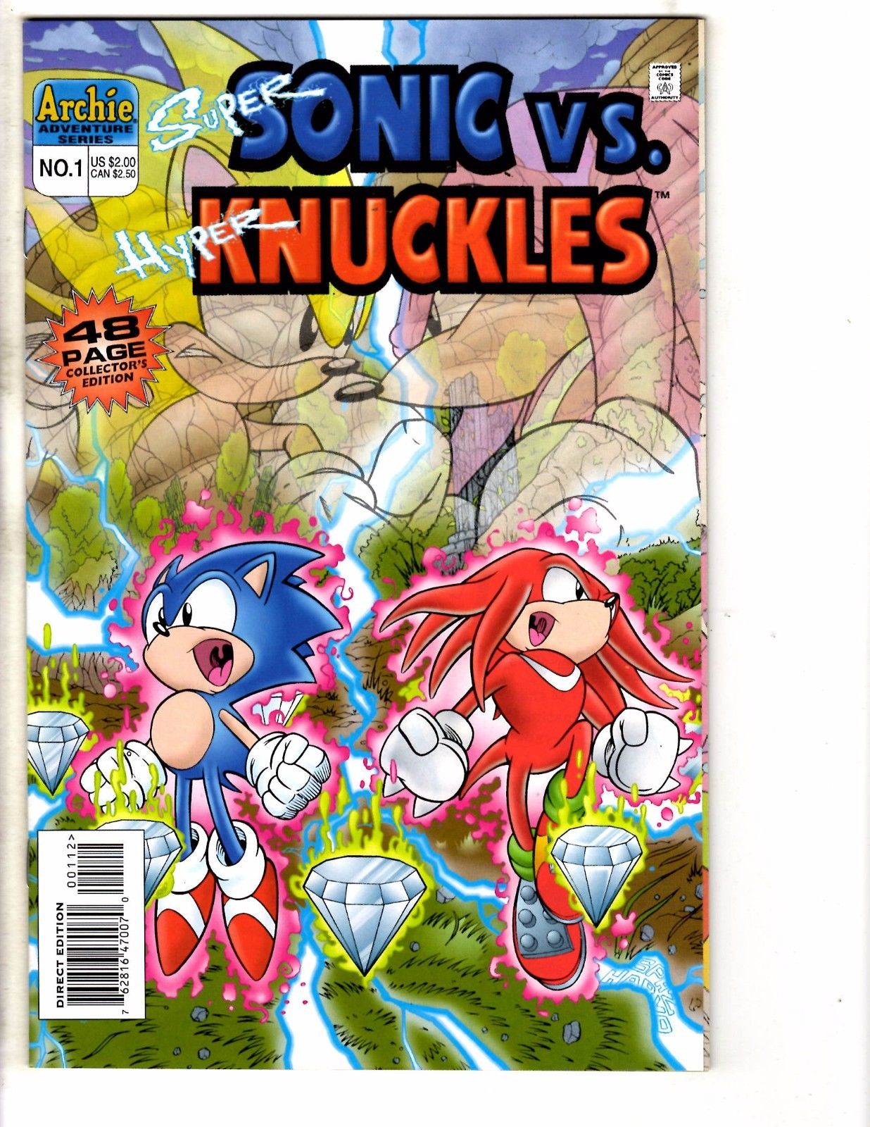 hyper sonic vs hyper knuckles