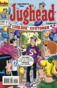 Archie’s Pal Jughead Comics #169 VF/NM; Archie | save on shipping - details insi