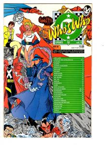 5 Who's Who DC Comic Books # 2 12 17 Update '87 # 4 Update '88 # 1 Batman CB1 