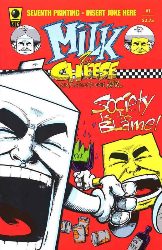 Milk And Cheese #1 (7th) VF/NM; Slave Labor | we combine shipping