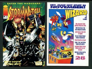 Stormwatch #1 #2 #3 #4 #5 (SET) / VFN - NM  /  Jim Lee  / Image Comics / 1993