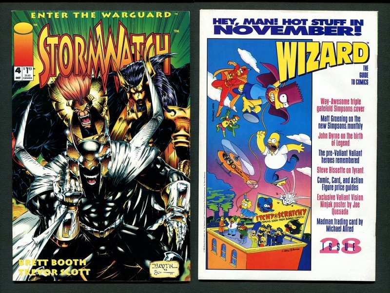 Stormwatch #1 #2 #3 #4 #5 (SET) / VFN - NM  /  Jim Lee  / Image Comics / 1993