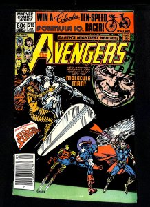 Avengers #215 Newsstand Variant