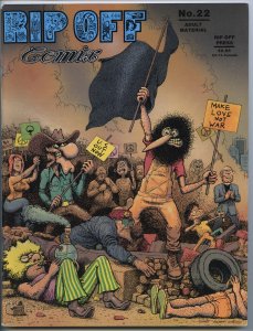 RIP OFF COMIX #22 - 7.0, WP - 1st printing