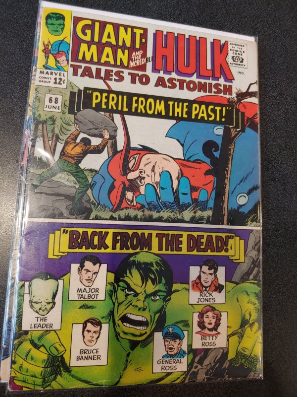 TALES TO ASTONISH #68 HULK