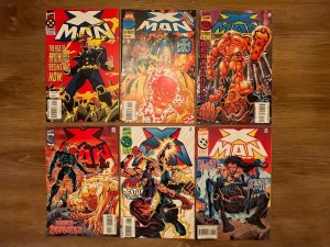 6 X-Man Marvel Comic Books # 7 8 10 16 17 1 X-Men Wolverine Apocalypse 12 J819