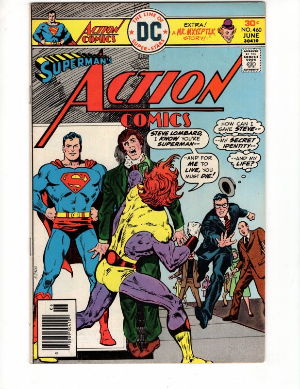 Action Comics #460  MR MXYZPTLK Backup Story Bronze Age DC