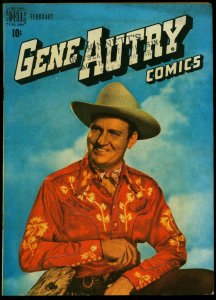 Gene Autry Comics #24 1949- Dell Western Photo cover FN