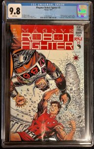 Magnus Robot Fighter #5 (1991) CGC 9.8