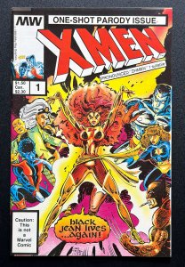 X-MEN: Parody Issue #1 Black Jean Chas Truog Milky Way Graphics - VF/NM!