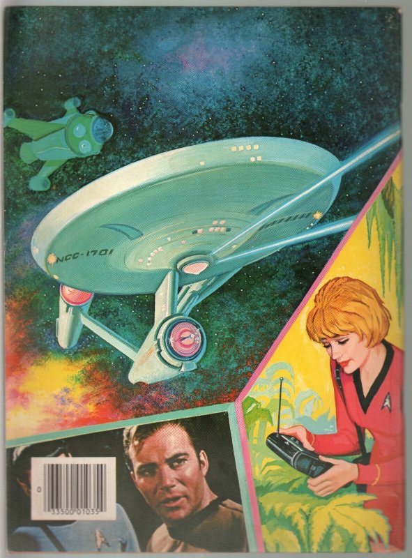 Star Trek Coloring Book #1035-1 1975-William Shatner-Leonard Nimoy-VG