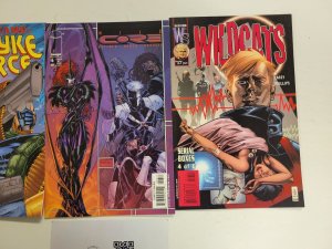 3 Image Comics #1 Strike Force + #6 Wild Core + #17 Wildcats 89 TJ9