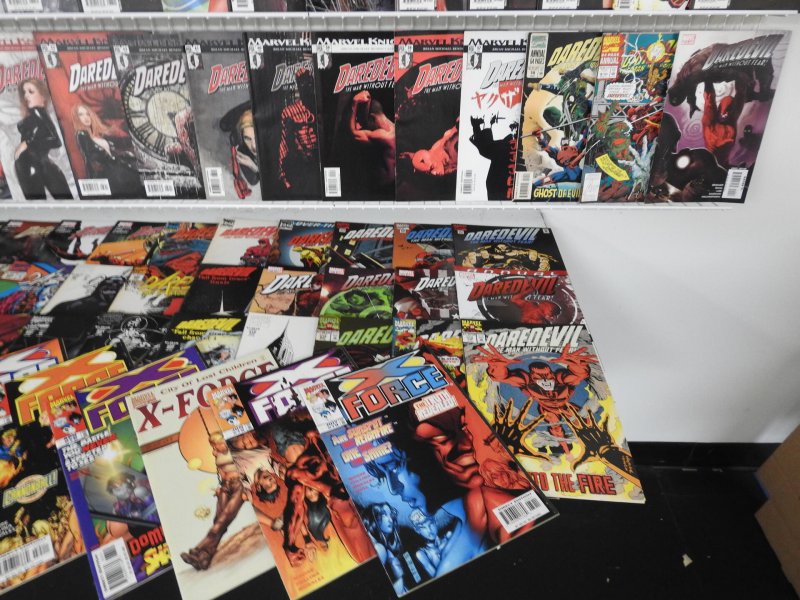 Huge Lot 190+ Comics W/ Daredevil, Excalibur, X-Force MORE DD!  Avg VF Condition