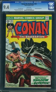 Conan the Barbarian #55 (1975) CGC 9.4 NM