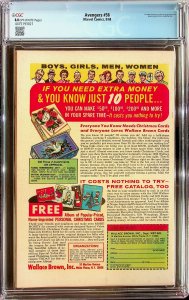 The Avengers #56 (1968) - CGC 8.0 - Cert#4475193021