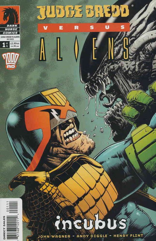 Judge Dredd vs. Aliens: Incubus #1 VF/NM ; Dark Horse