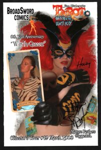 TAROT WITCH OF THE BLACK ROSE #49 Cosplay Cover SIGNED Balent & Holly (9.2) 2008