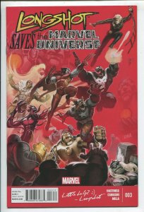 Longshot Saves The Marvel Universe #2-4 - Lucky Devil - (Grade VF+) 2014