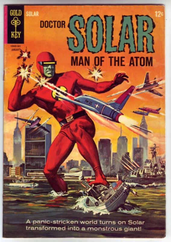 Doctor Solar Man of the Atom #10 (Jan-65) FN/VF+ Mid-High-Grade Doctor Solar