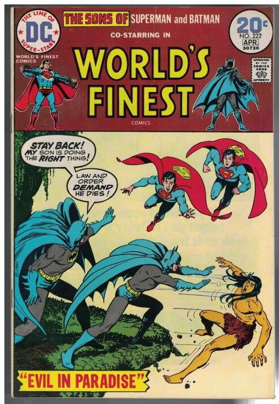 WORLDS FINEST 222 VG April 1974