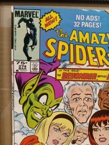 The Amazing Spider-Man #274, Beyonder, Mephisto, Marvel Spiderman Comic. P04