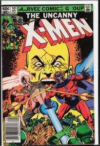 The Uncanny X-Men #161 Newsstand Edition (1982) X-Men