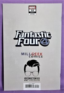 FANTASTIC FOUR #32 ComicTom101 Edge Exclusive Variant Cover (Marvel 2021)