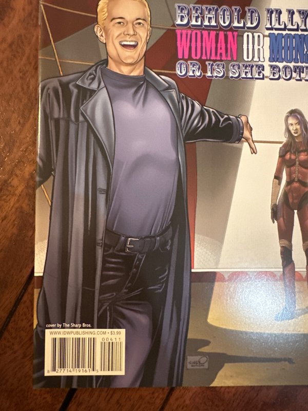 Spike: After the Fall #4 Sharp Bros Cover (2008)