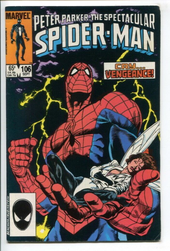 SPECTACULAR SPIDER-MAN (1976 MARVEL) #106 FN/VF NM