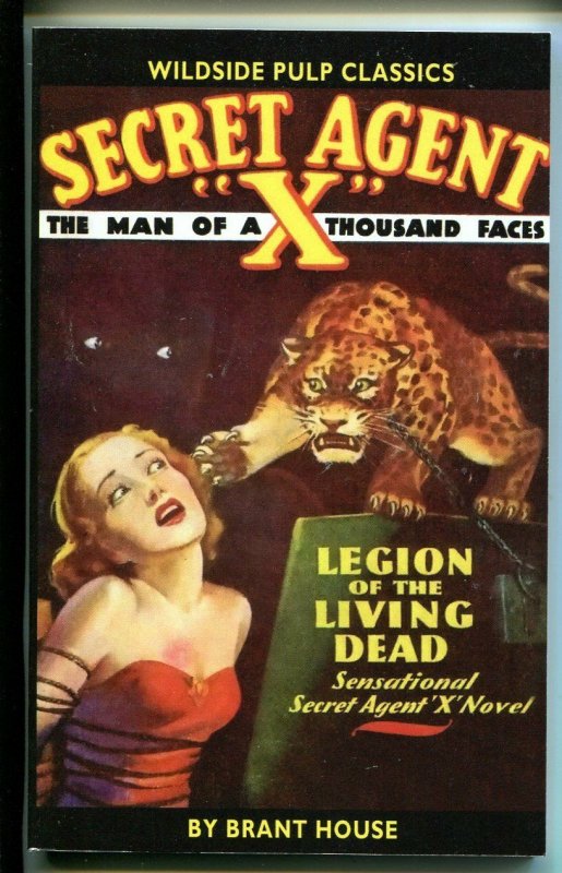 Secret Agent X September 1935- Pulp Reprint-2004-Legion of Living Dead-NM