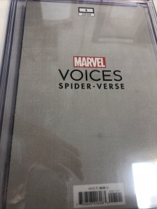 Marvel's Voice : Spider verse (2023) # 1 (CGC 9.8 SS) Signed John Giang *Variant