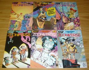 Zooniverse #1-6 VF/NM complete series - eclipse comics anthropomorphics 2 3 4 5