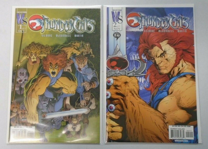 ThunderCats #1B + 2B Variants (2nd Series) 8.0 VF (2002)