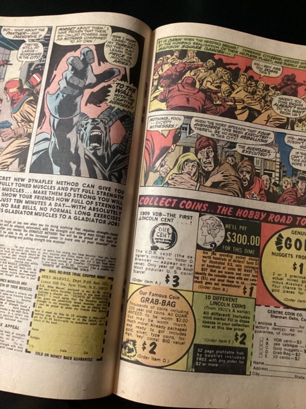 Marvel Comics, Avengers #82, 1970, Look!