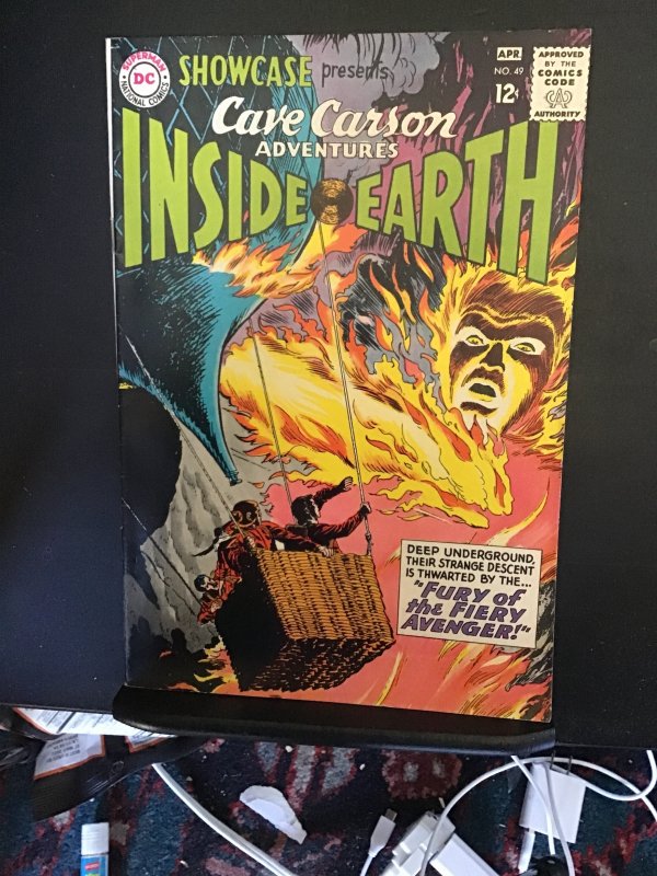 Showcase #49  (1964) Wow! 4th Cave Carson high-grade key! VF/NM Boca CERT!