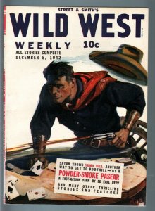 WILD WEST WEEKLY 12/5/1942-WESTERN PULP-YUMA BILL VF